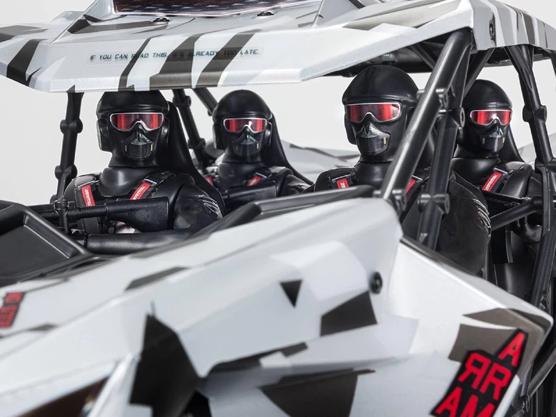 Arrma 1/7 FIRETEAM 6S 4WD BLX Speed Assault Vehicle RTR White 9 Arrma 1/7 FIRETEAM 6S 4WD BLX Speed Assault Vehicle RTR White - Image 9