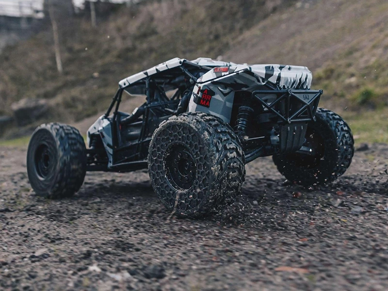 Arrma 1/7 FIRETEAM 6S 4WD BLX Speed Assault Vehicle RTR White 11 Arrma 1/7 FIRETEAM 6S 4WD BLX Speed Assault Vehicle RTR White - Image 11