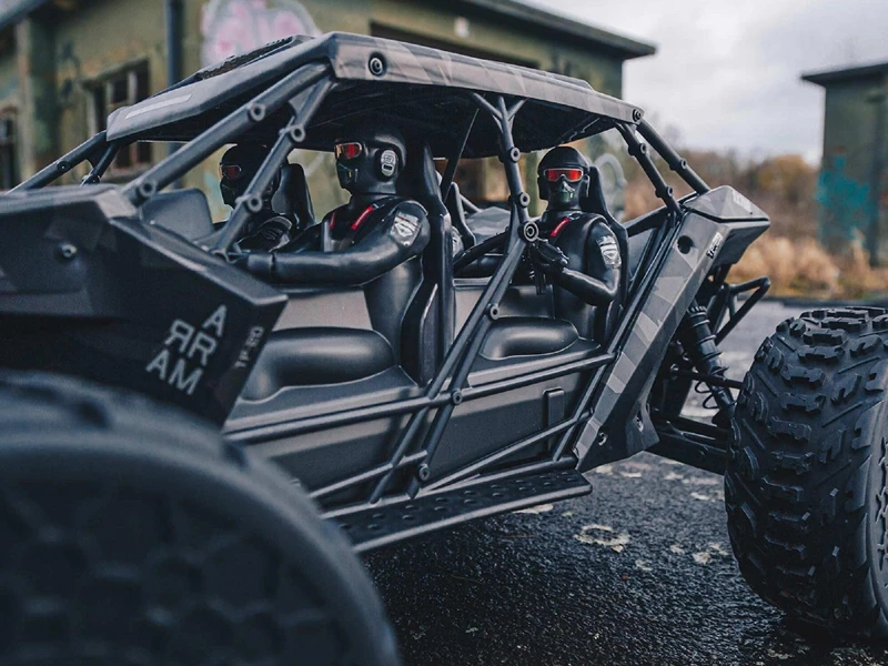 Arrma 1/7 FIRETEAM 6S 4WD BLX Speed Assault Vehicle RTR Black 9 Arrma 1/7 FIRETEAM 6S 4WD BLX Speed Assault Vehicle RTR Black - Image 9