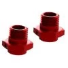 Arrma Aluminium Wheel Hex 17.6mm Red (2)
