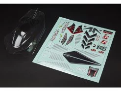 Arrma Typhon 4x4 Clear Body With Decals