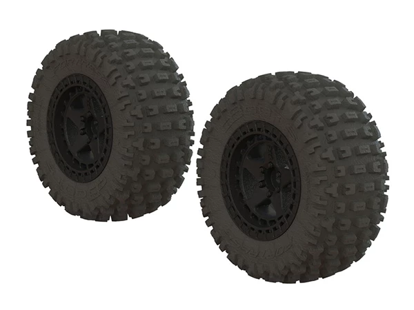 Arrma Senton 1/10 DBoots Fortress SC Tyre Set Glued Black (2) 1 Arrma Senton 1/10 DBoots Fortress SC Tyre Set Glued Black (2)