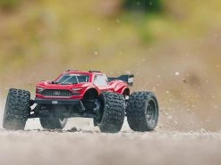 Arrma 1/10 VORTEKS 4X2 BOOST MEGA 550 Brushed Stadium Truck RTR - Red -Hot Sale Arrma Store ara4105v4t1 13