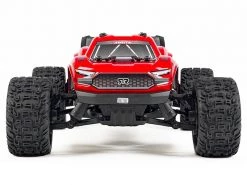 Arrma 1/10 VORTEKS 4X2 BOOST MEGA 550 Brushed Stadium Truck RTR - Red -Hot Sale Arrma Store ara4105v4t1 4