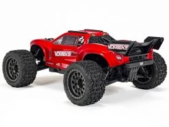 Arrma 1/10 VORTEKS 4X2 BOOST MEGA 550 Brushed Stadium Truck RTR - Red -Hot Sale Arrma Store ara4105v4t1 6