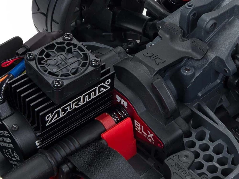 Arrma INFRACTION 4X4 1/8 3S BLX Resto-Mod Truck RTR - Teal 4 Arrma INFRACTION 4X4 1/8 3S BLX Resto-Mod Truck RTR - Teal - Image 4