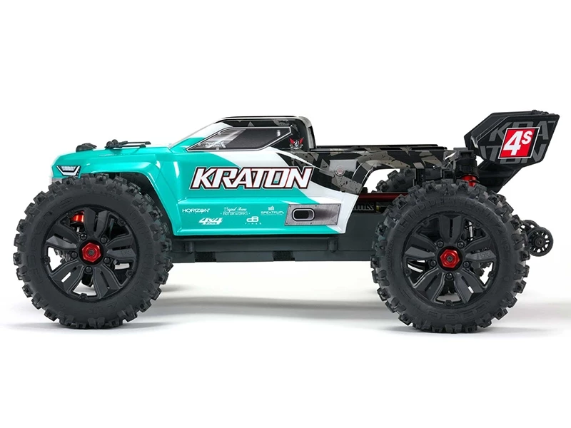 Arrma 1/10 KRATON 4X4 4S V2 BLX Speed Monster Truck RTR, Teal 2 Arrma 1/10 KRATON 4X4 4S V2 BLX Speed Monster Truck RTR, Teal - Image 2
