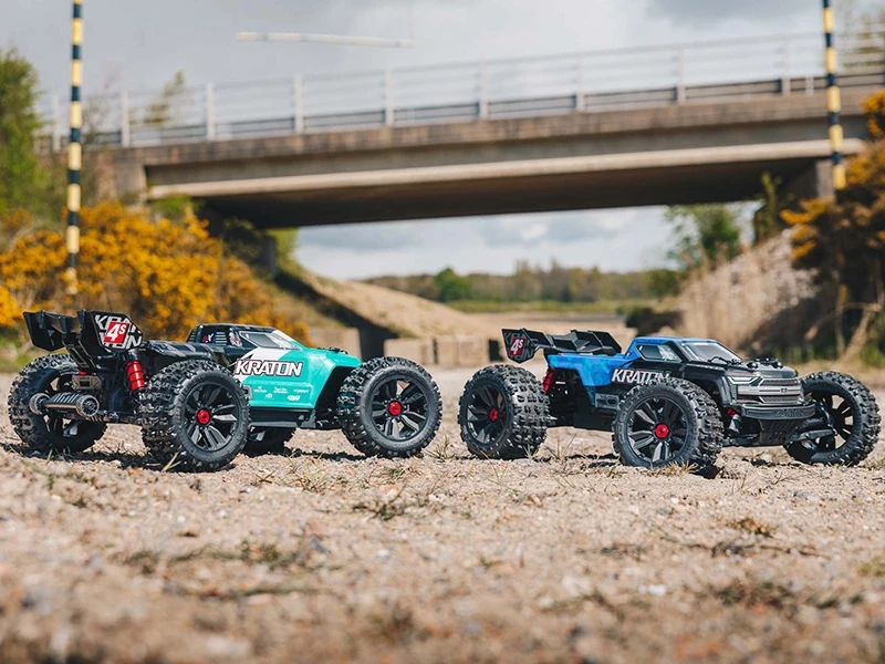 Arrma 1/10 KRATON 4X4 4S V2 BLX Speed Monster Truck RTR, Teal 16 Arrma 1/10 KRATON 4X4 4S V2 BLX Speed Monster Truck RTR, Teal - Image 16