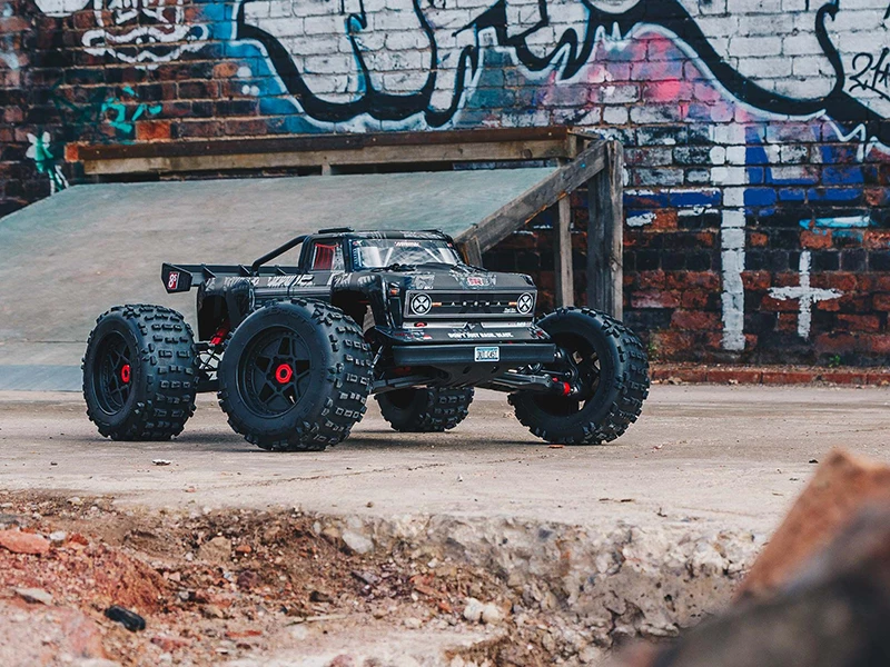 Arrma 1/5 OUTCAST 4WD EXB EXtreme Bash Roller Stunt Truck - Black 17 Arrma 1/5 OUTCAST 4WD EXB EXtreme Bash Roller Stunt Truck - Black - Image 17