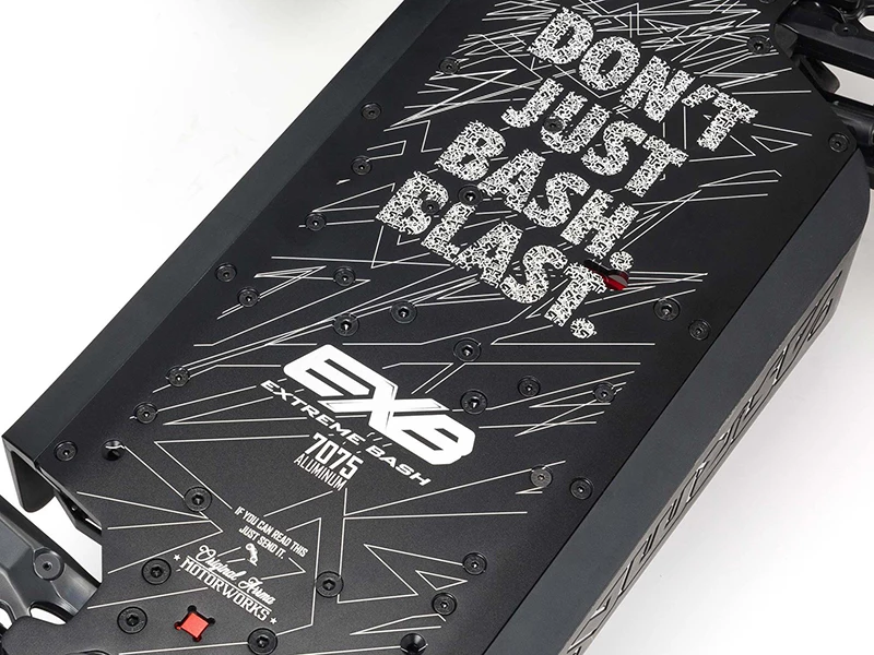 Arrma 1/5 OUTCAST 4WD EXB EXtreme Bash Roller Stunt Truck - Black 10 Arrma 1/5 OUTCAST 4WD EXB EXtreme Bash Roller Stunt Truck - Black - Image 10