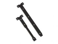 Avid RC Carbon Fibre 2mm Chassis Brace Supports - Complete Set (Associated B74)