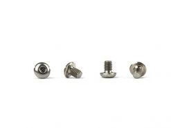 Avid RC Titanium M2.5 X 3mm Button Shock Cap Bleeder Screws - 4pcs (all TLR Shocks)