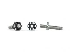 Avid RC B6.2/ B6.3 Titanium Battery Posts And Aluminum Nuts