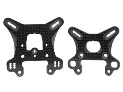 Avid RC Carbon Fibre 5mm Shock Tower Set - Front/ Rear (Associated RC8B3.2)